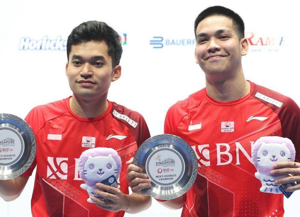 Leo/Daniel di Singapore Open 2022 (instagram.com/bwf.official)