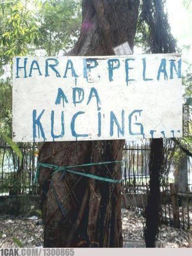 tulisan harap hati-hati (1cak.com)