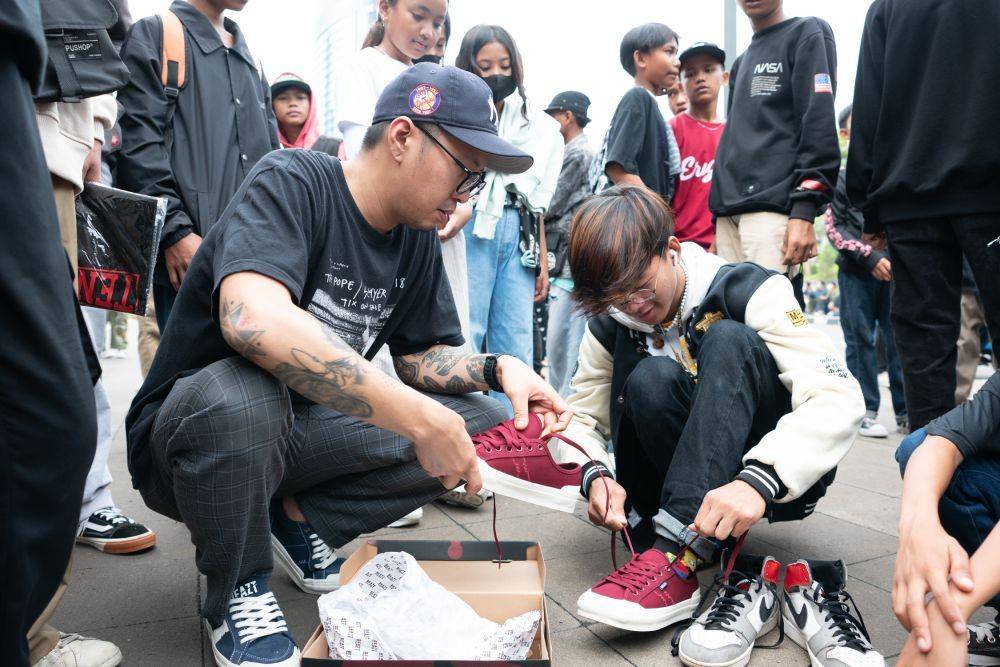 Kampanye Beazt di Citayam Fashion Week (Dok. Beazt)