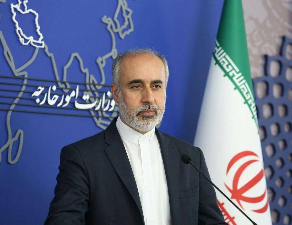 Juru bicara Kementerian Luar Negeri Iran, Nasser Kanaani. (Twitter.com/Nasser Kanaani)
