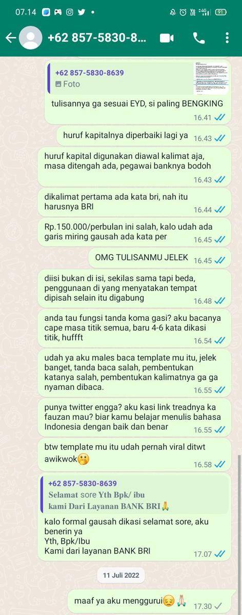 potret chat netizen serang balik penipu (twitter.com/sappiuwpiuw)