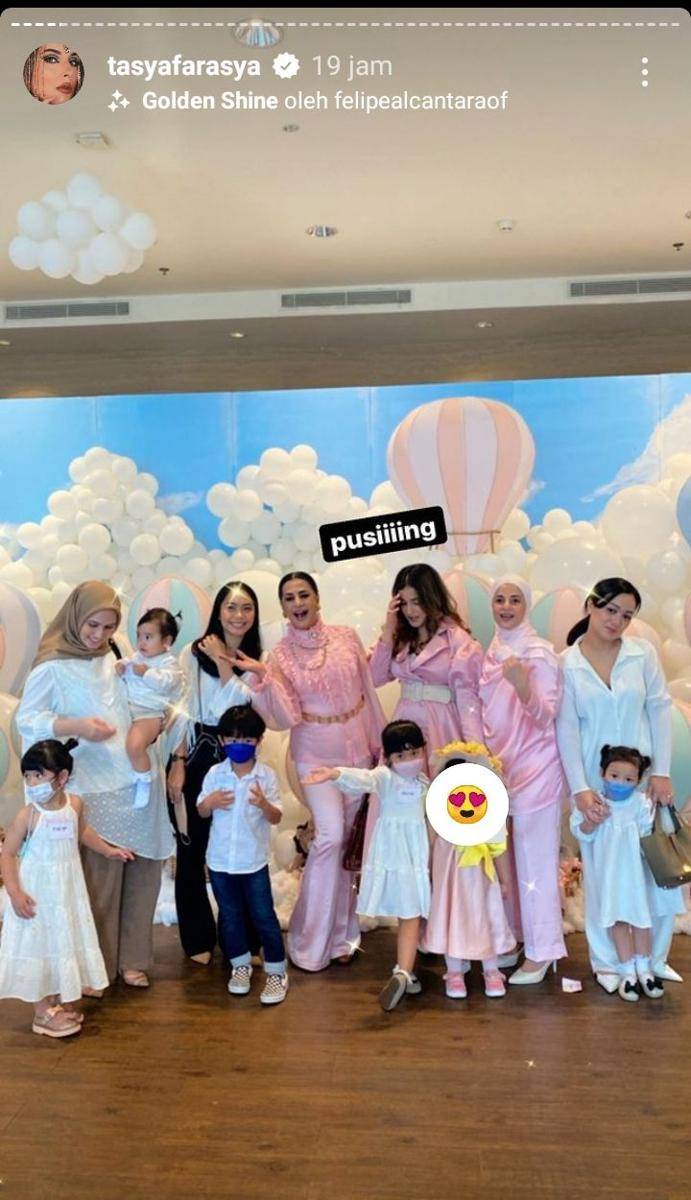 potret ulang tahun ke-2 Ayang (instagram.com/tasyafarasya)
