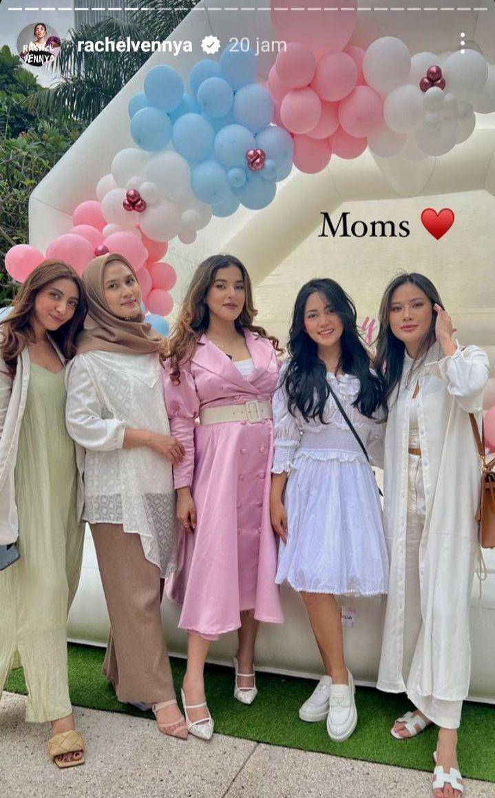 potret seleb di ultah anak Tasya Farasya (instagram.com/real.hanummegaa)
