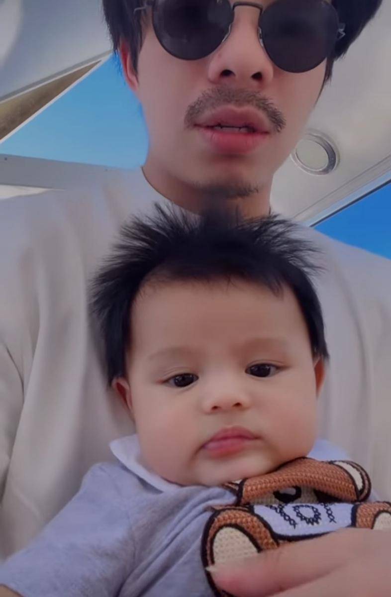 Ameena dan papa Atta (instagram.com/attahalilintar)