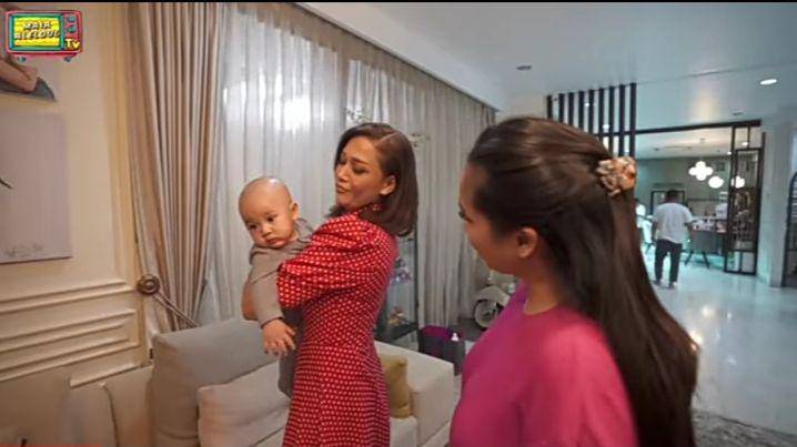 Maia bersama Al, El dan Dil ke rumah Raffi (youtube.com/MAIA ALELDUL TV)