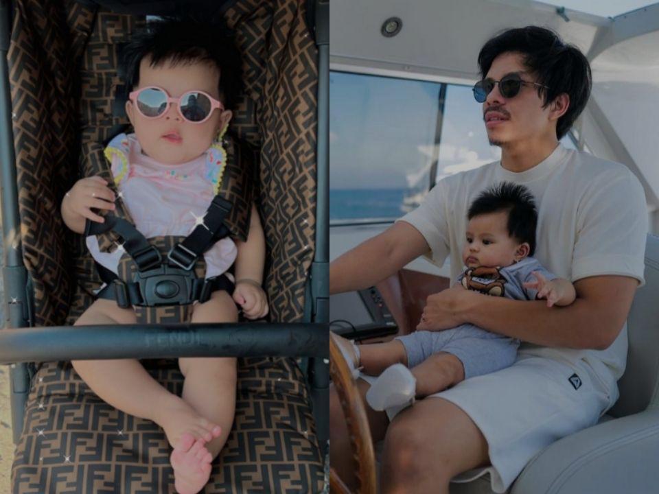 10 Potret Ameena saat Liburan di Italia, Anteng Banget!