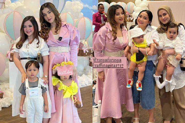 potret seleb di ultah anak Tasya Farasya (instagram.com/tasyakamila | instagram.com/dwihandaanda)