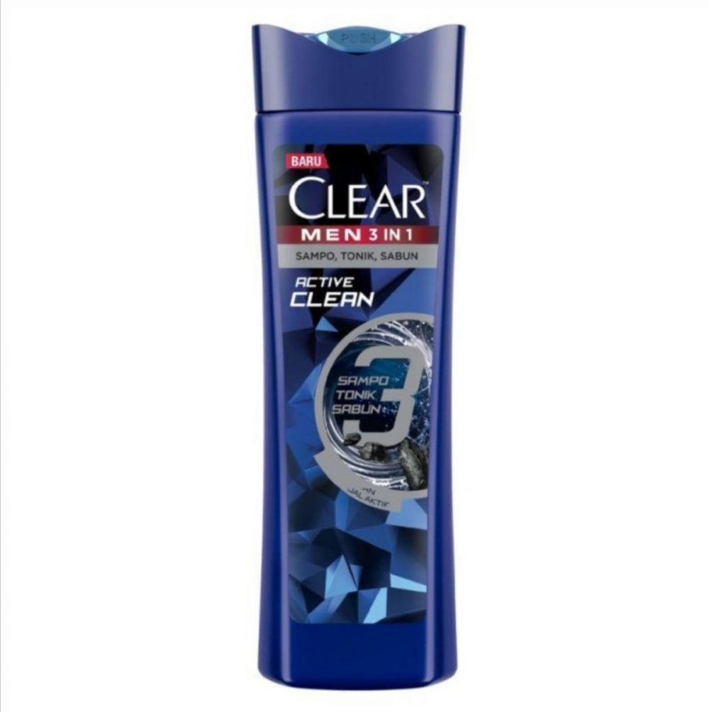 Clear Men 3-In-1 (tokopedia.com/Unilever Mall)