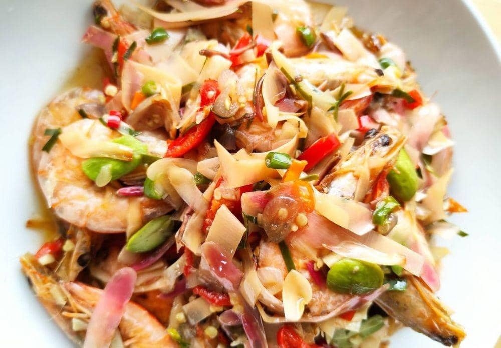 Resep Udang Sambal Kecombrang, Aromanya Bikin Melayang