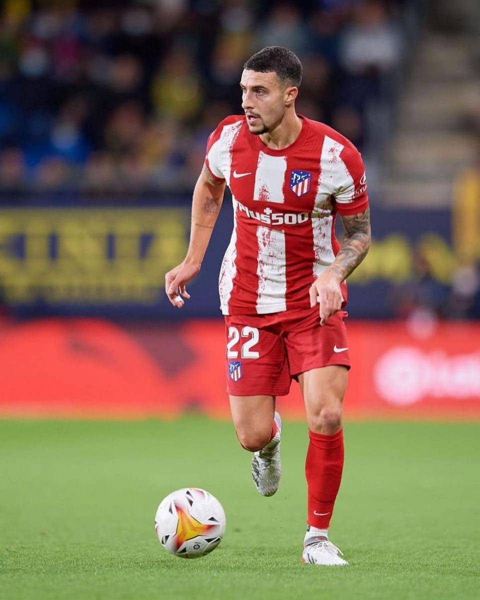 Mario Hermoso saat berseragam Atletico Madrid. (instagram.com/mhermoso22)