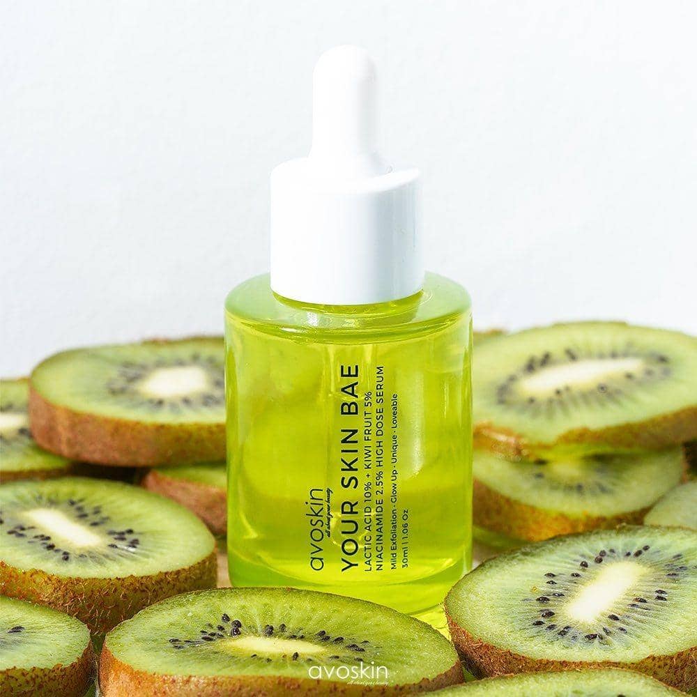 Avoskin Your Skin Bae Lactic Acid 10% + Kiwi Fruit 5% + Niacinamide 2,5% High Dose Serum (instagram.com/avoskinbeauty)