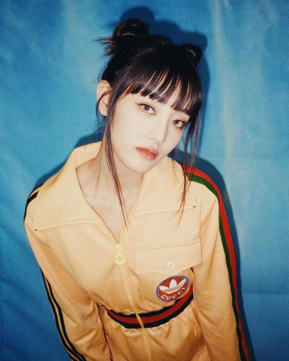 make up bold Minnie (G)I-DLE (instagram.com/min.nicha)