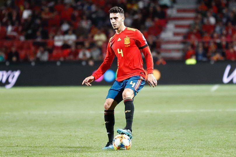 Mario Hermoso saat membela Timnas Spanyol. (instagram.com/mhermoso22)