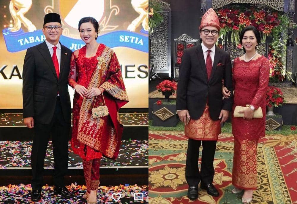 9 Kebaya Ayu Heni Rosan vs. Dewi Handayani, Istri Dubes nan Modis