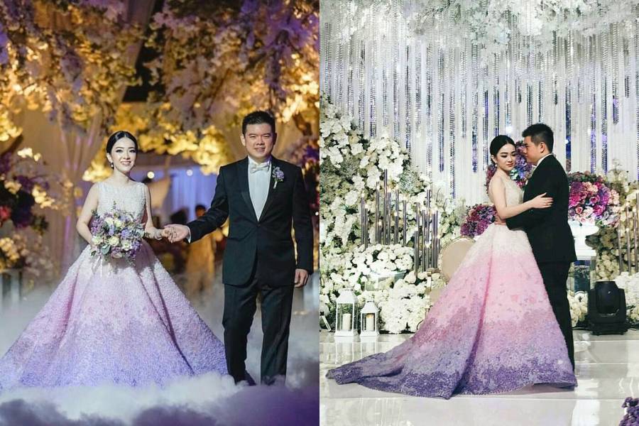 inspirasi wedding dress ala Adrian Gan (@davidsalimphotography via instagram.com/adrianganworld)