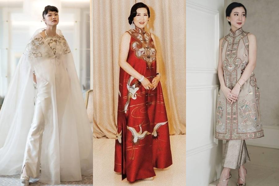 12 Inspirasi Cheongsam ala Adrian Gan, Glamor buat Acara Formal