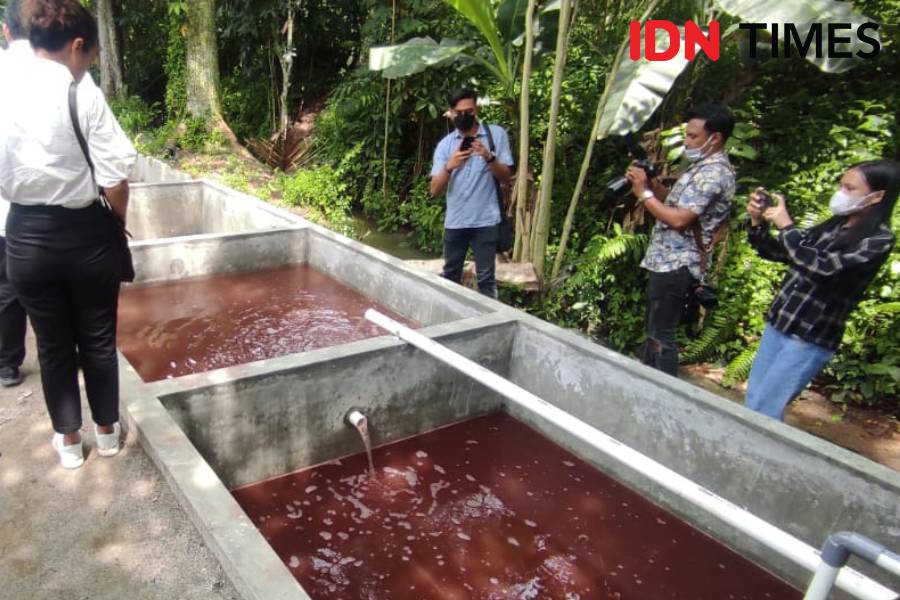 Potret Rumah Komunitas Tobatenun Jabu Bonang dan Jabu Borna di Pematang Siantar. (Kamis, 14/7/2022). IDN Times/Tyas Hanina