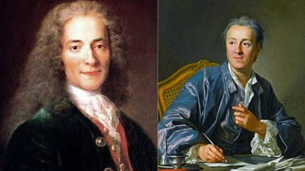 Denis Diderot dan Voltaire (wikipedia.org)