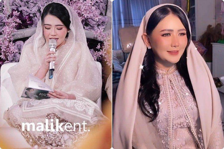 adu gaya Via Vallen vs. Mella Rosa (instagram.com/malikentertainment|instagram.com/makeupbyzakie)