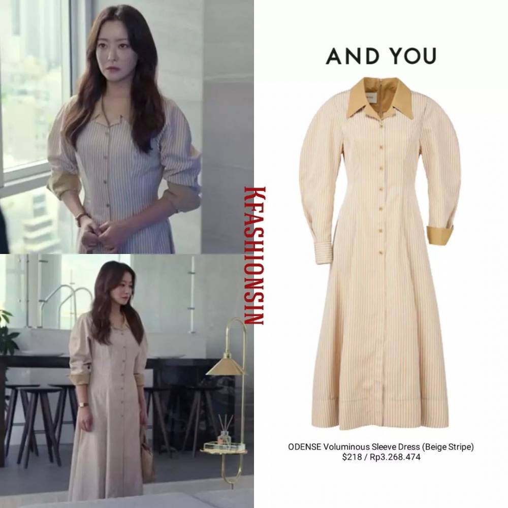 harga outfit Kim Hee Sun di Remarriage and Desires (instagram.com/kfashionsin)