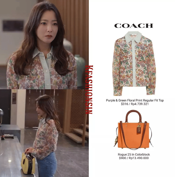 harga outfit Kim Hee Sun di Remarriage and Desires (instagram.com/kfashionsin)