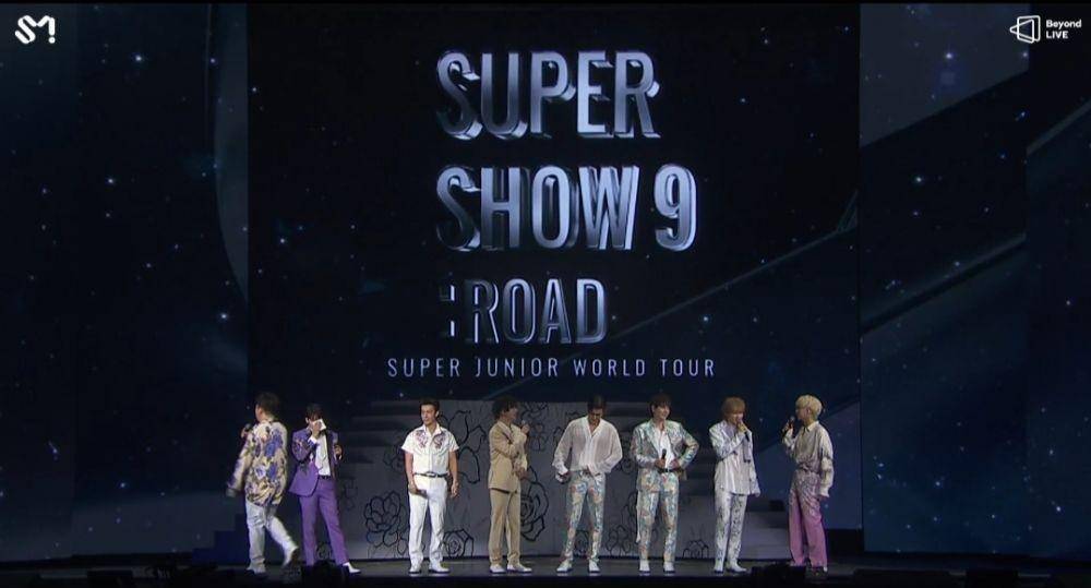 potret Super Junior di konser Super Show 9 di Seoul, Korea Selatan (dok. Beyond Live/SM Entertainment)
