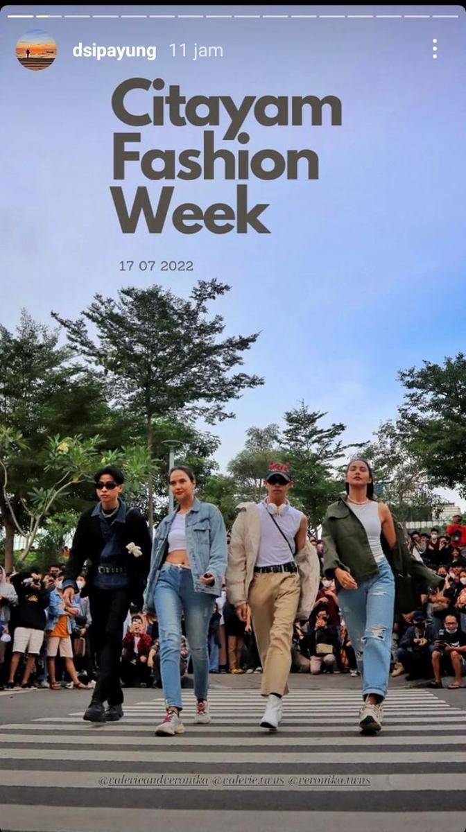 potret Valerie dan Veronika Twins di Citayam Fashion Week (instagram.com/dsipayung)