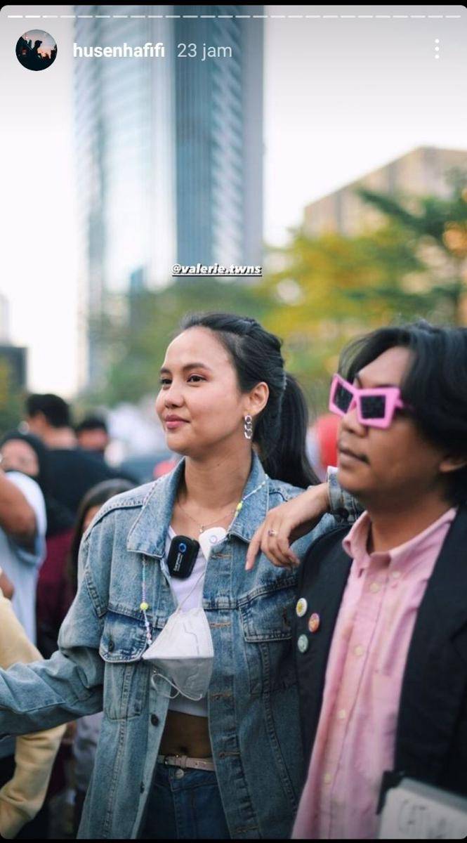 potret Valerie Twins di Citayam Fashion Week (instagram.com/badai_peagant)