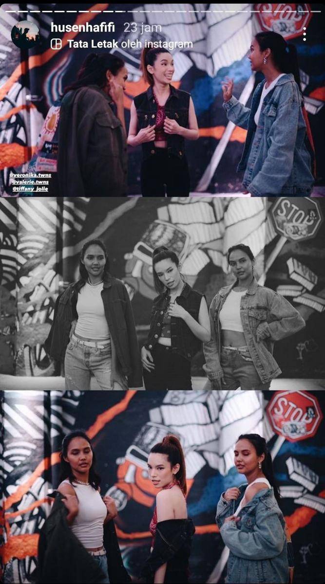 potret Valerie dan Veronika Twins di Citayam Fashion Week (instagram.com/husenhafifi)