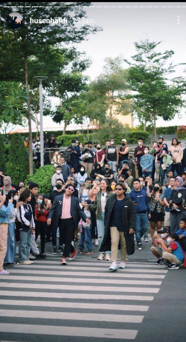 potret Valerie dan Veronika Twins di Citayam Fashion Week (instagram.com/husenhafifi)