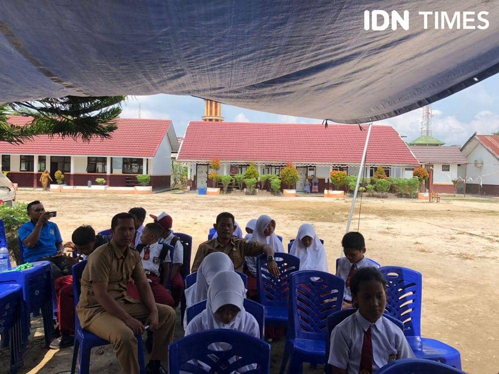 Suasana rumah duka Brigadir J (IDN Times/Rangga Erfizal)