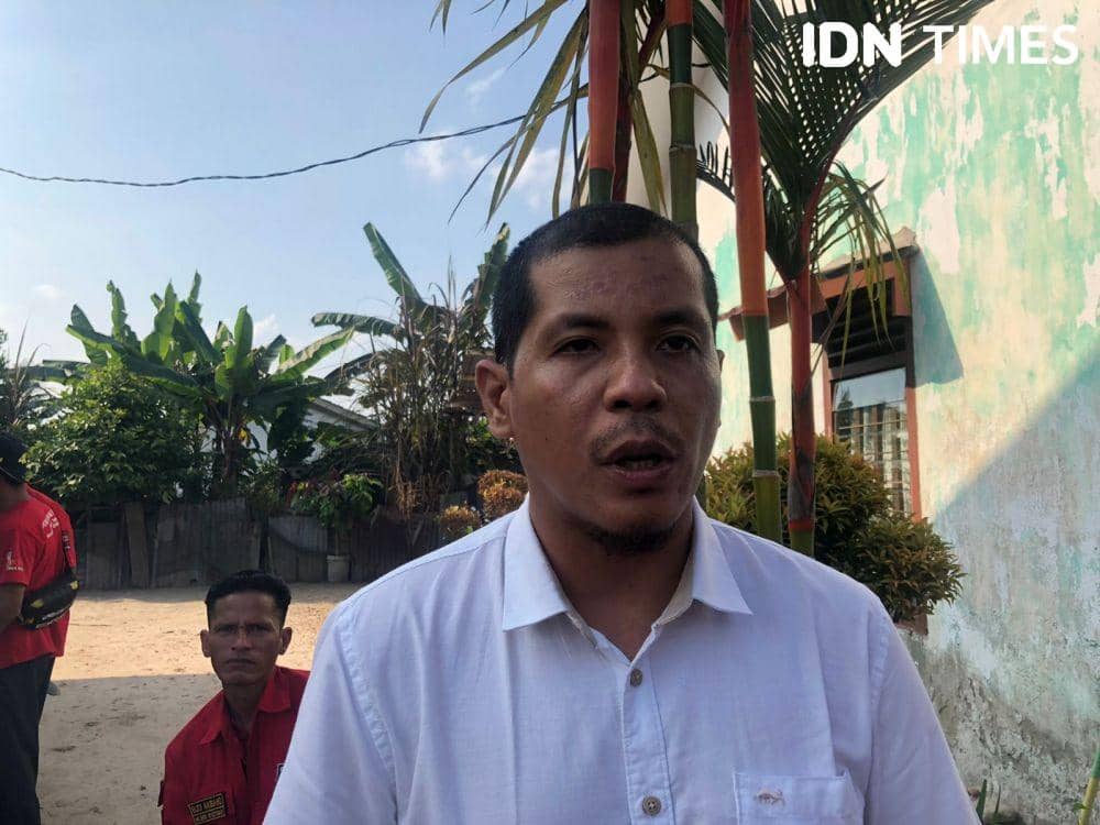 Perwakilan Advokat dongantubuh Hutabarat sekaligus perwakilan keluarga, Ferdy Marsel Kesek (IDN Times/Rangga Erfizal)
