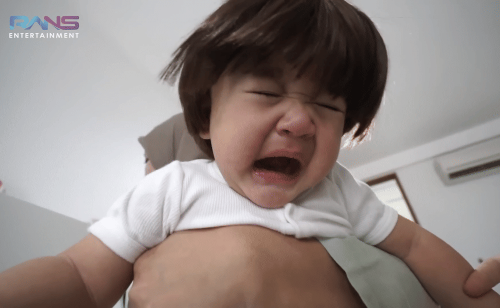 potret Rayyanza pakai wig (youtube.com/RANS Entertainment)