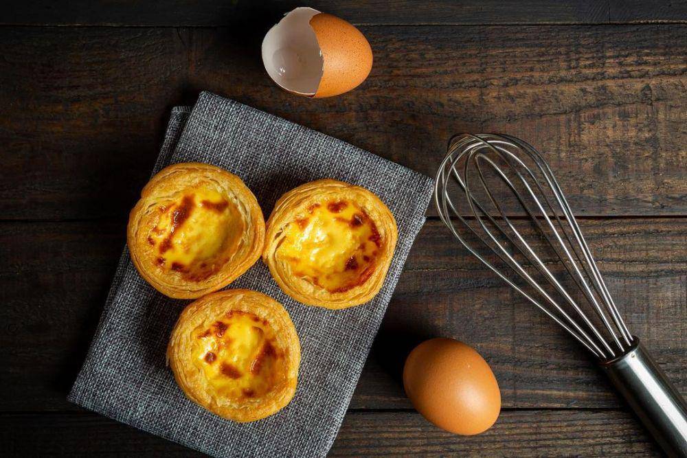 Ilustrasi egg tart (instagram.com/chinacg_nyc)