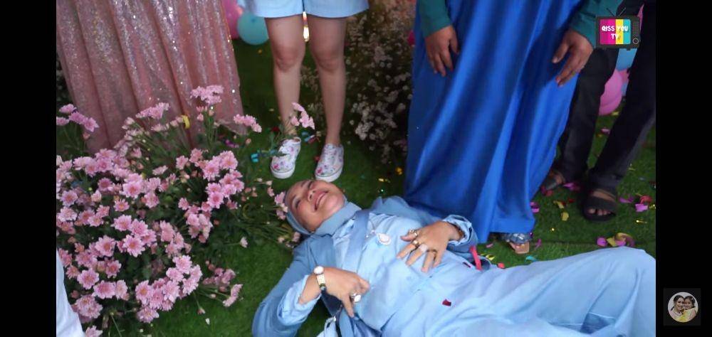 potret gender reveal Syifa (dok.YouTube/ Qiss You TV)