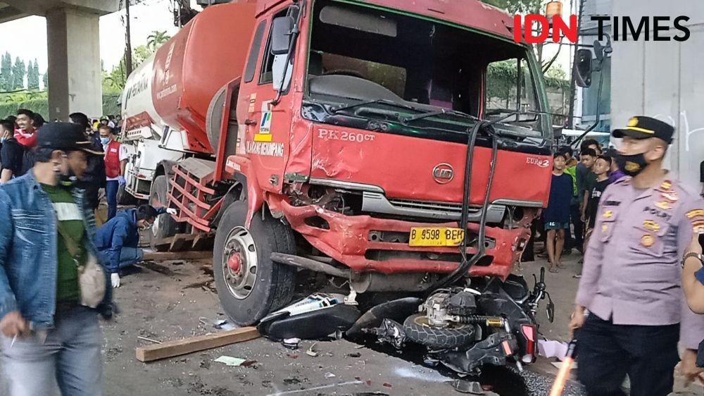 Sopir dan Kernet Truk Pertamina Jadi Tersangka Kecelakaan Maut Cibubur