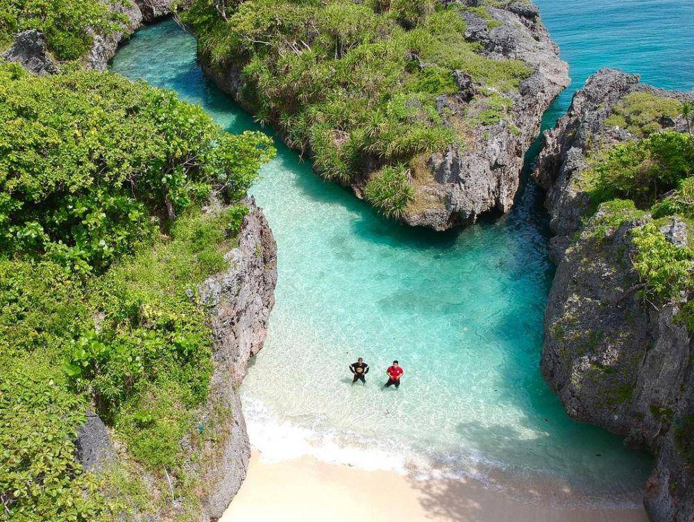 Pantai Sembunyi (instagram,com/ikhsan_ip)