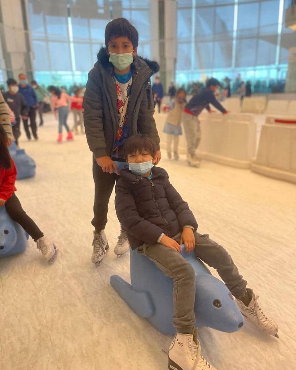 Arjuna Lucio dan Enrico Satria Paredes (instagram.com/shantyofficial)