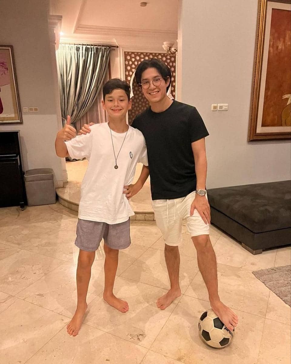 Teuku Rassya dan Kenzou Lion (instagram.com/kenzoulionofficial)