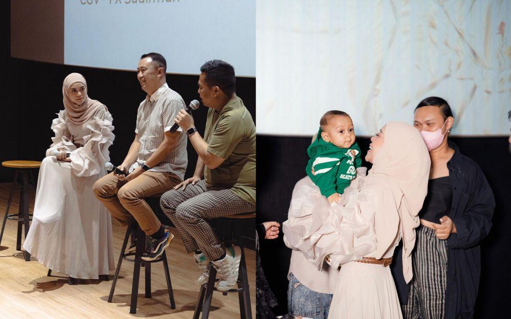9 Potret Lesty Kejora Saat Launching Lagu Terbaru, Ditemani Baby L!