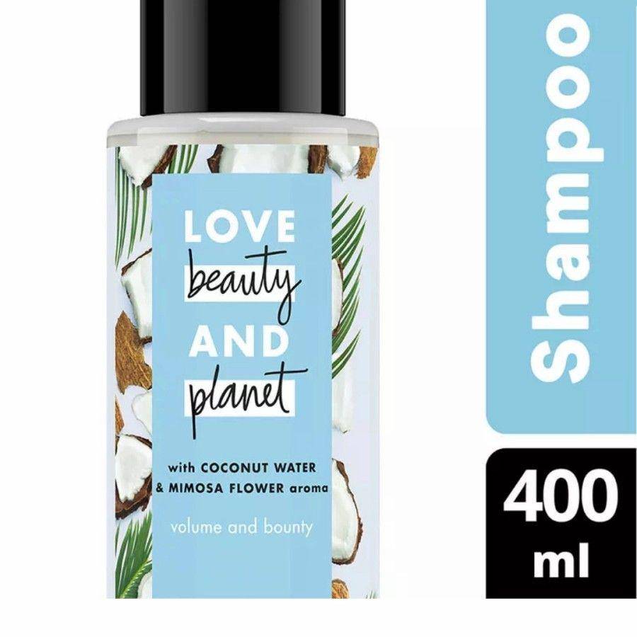 Love Beauty and Planet Coconut Water & Mimosa Flower Shampoo (tokopedia.com/Rivela Store)