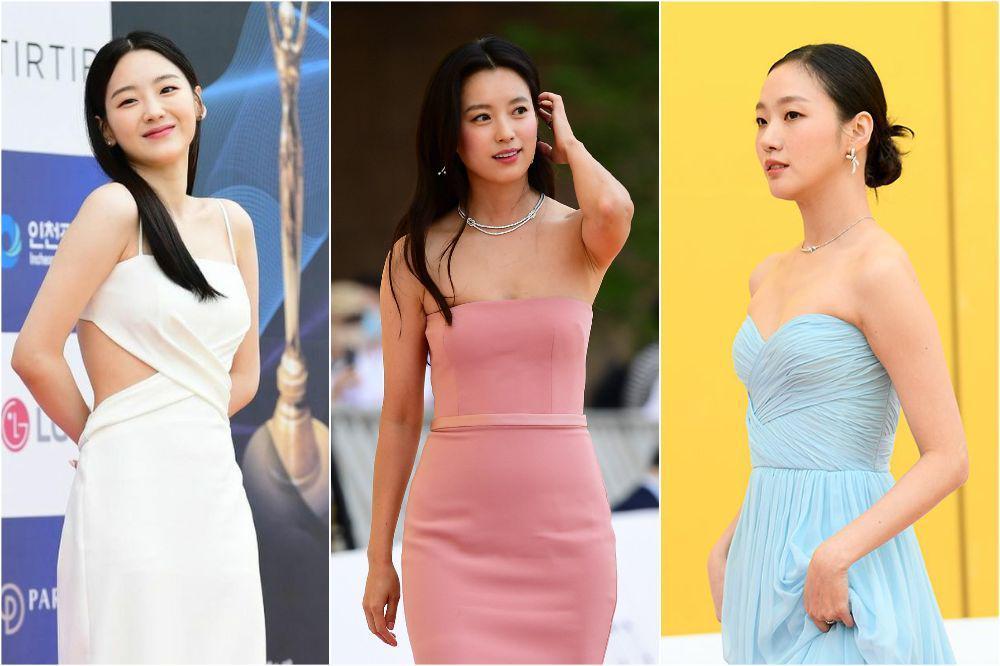 12 Aktris Korea Hits di Red Carpet Blue Dragon Series Awards 2022