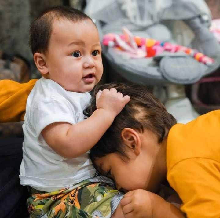 Potret Kiano & Kenzo (Instagram.com/baimwong)