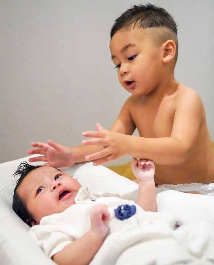 Potret Kiano dan Kenzo (Instagram.com/baimwong)