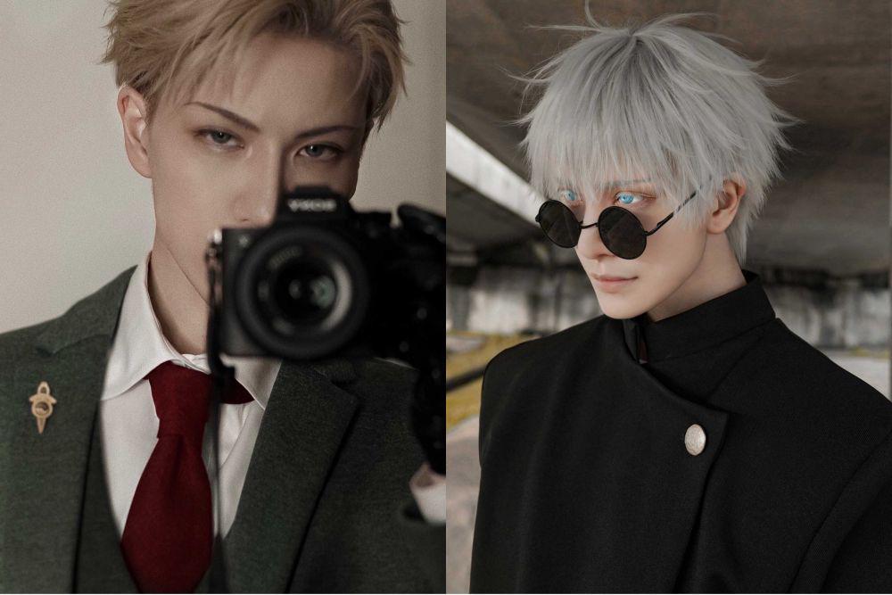 10 Potret Cosplay Hakken Coser dengan Skill Makeup Menawan!