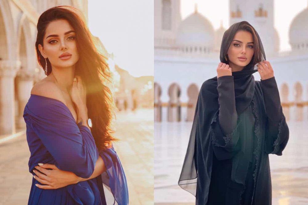 9 Pesona Mahlagha Jaberi, 'Kembaran' Aishwarya Rai asal Iran
