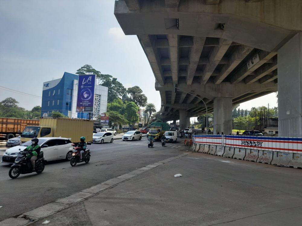 Lokasi Lampu Merah Dekat Kecelakaan Cibubur. (IDN Times/Imam Faishal)