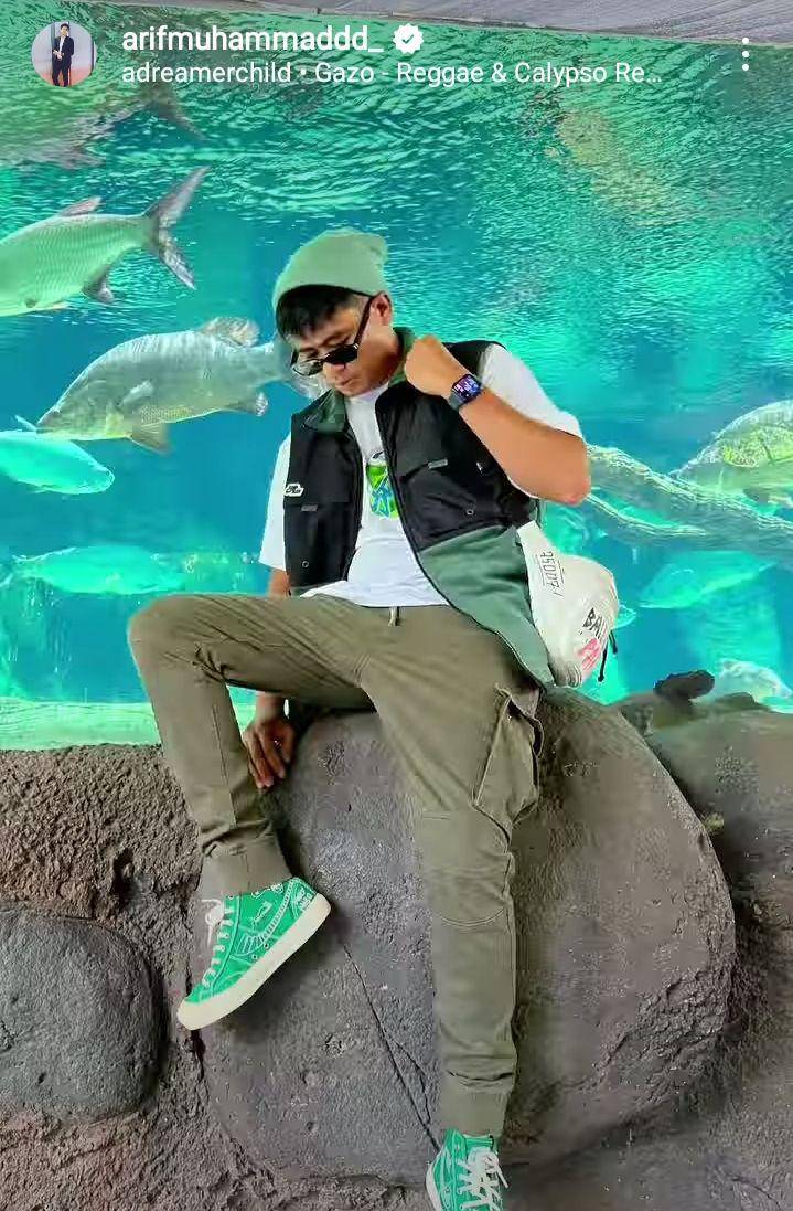 potret Arif Muhammad di Singapura (instagram.com/arifmuhammaddd_)