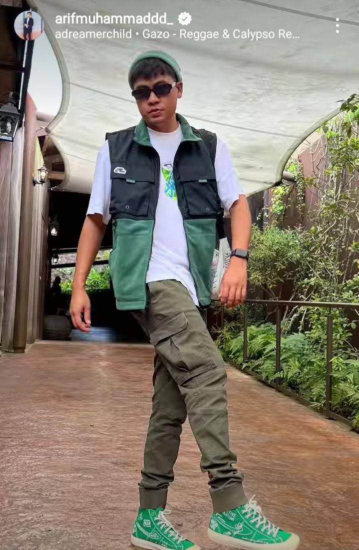 potret Arif Muhammad di Singapura (instagram.com/arifmuhammaddd_)