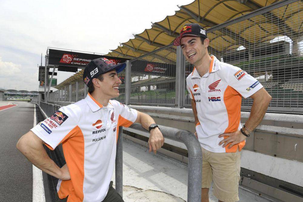 Marc Marquez dan Dani Pedrosa (motogp.com)